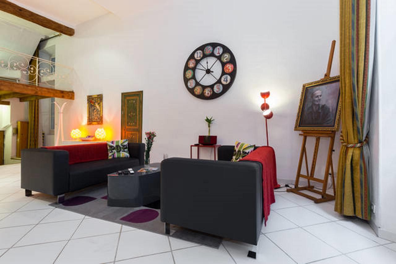 Le Prefecture - Luxueux F3 En Duplex, Ascenseur, Coeur Vieux-Niceアパートメント エクステリア 写真