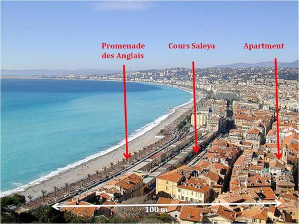 Le Prefecture - Luxueux F3 En Duplex, Ascenseur, Coeur Vieux-Niceアパートメント エクステリア 写真
