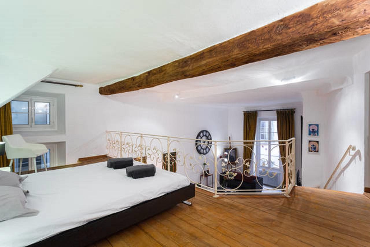 Le Prefecture - Luxueux F3 En Duplex, Ascenseur, Coeur Vieux-Niceアパートメント エクステリア 写真