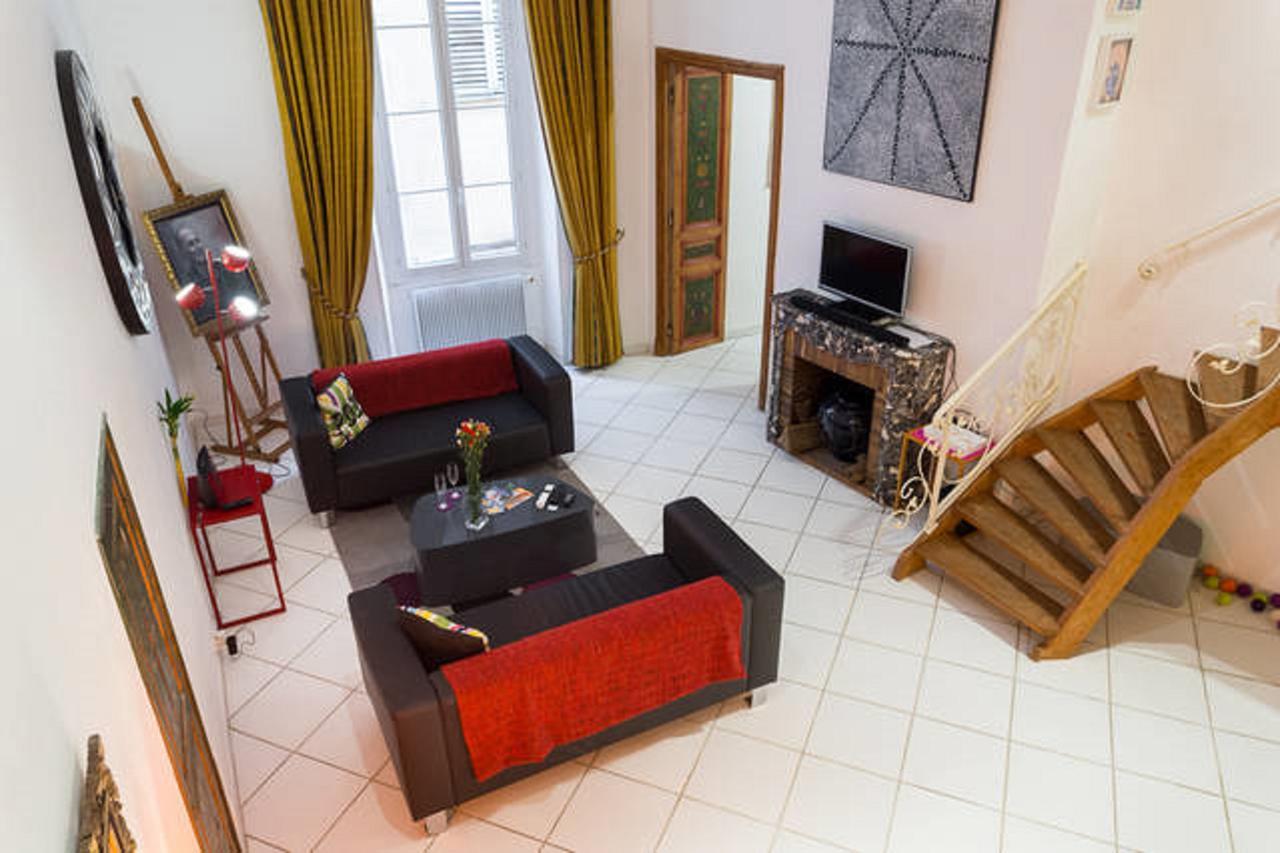 Le Prefecture - Luxueux F3 En Duplex, Ascenseur, Coeur Vieux-Niceアパートメント エクステリア 写真